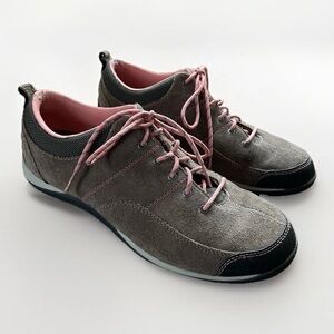 LL Bean Feldspar Suede Hiking Sneakers Shoes 293352  Womens 9.5 M Brown Coral